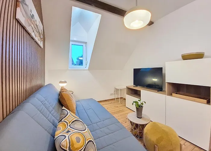 公寓 Chez Dame Coco - Neuf - Tram Centre-ville Immediat - Confortable - Proche Centre 斯特拉斯堡